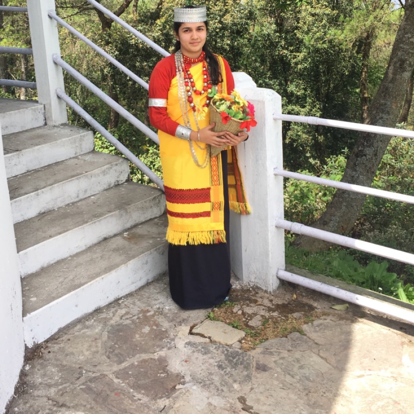 Traditional Khasi dress